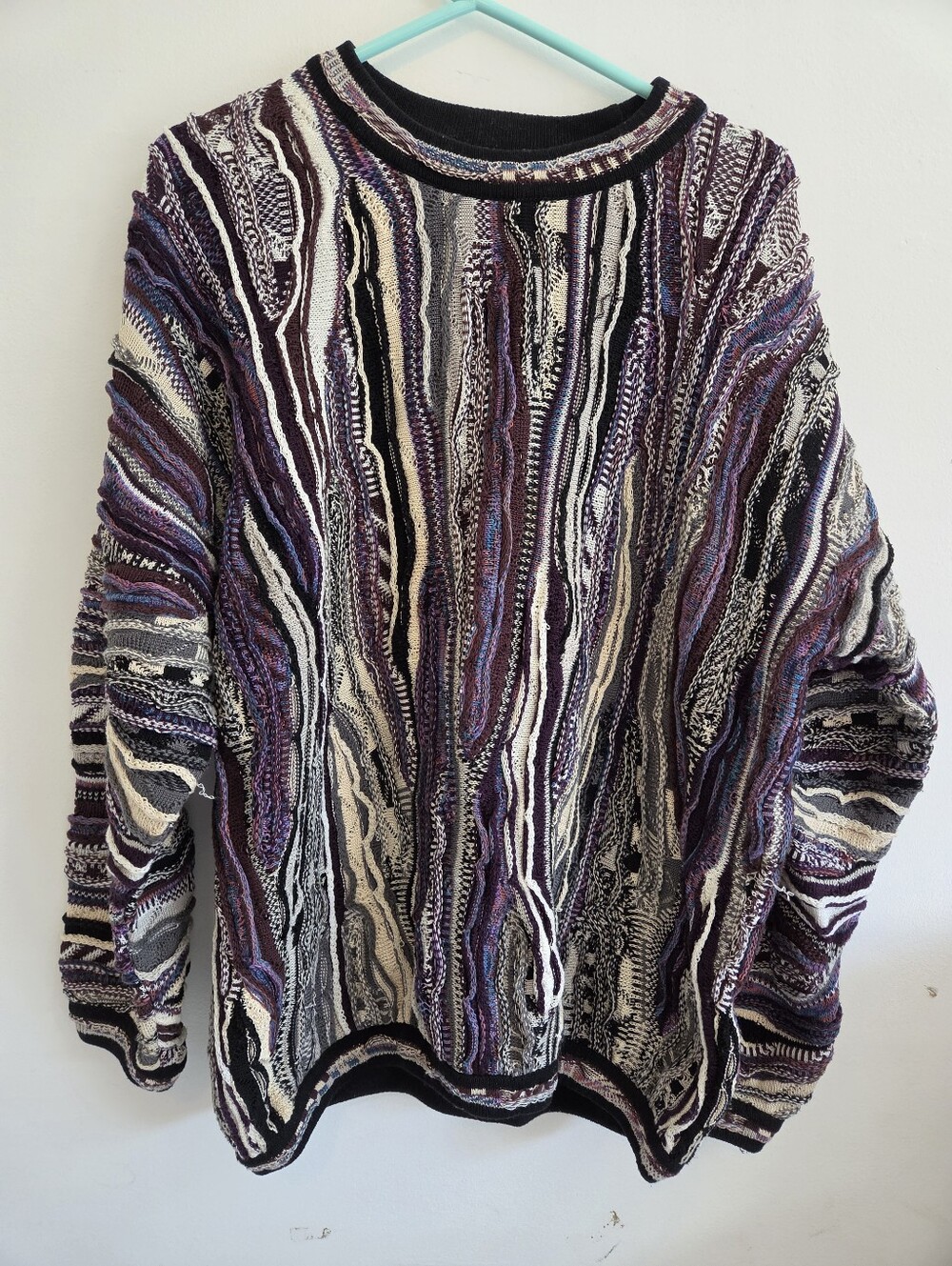 Vintage Tundra Coogii style sweater 3D Mercerized Cotton made in Canada